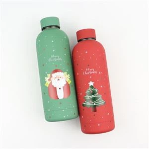Karácsonyi vizes palack